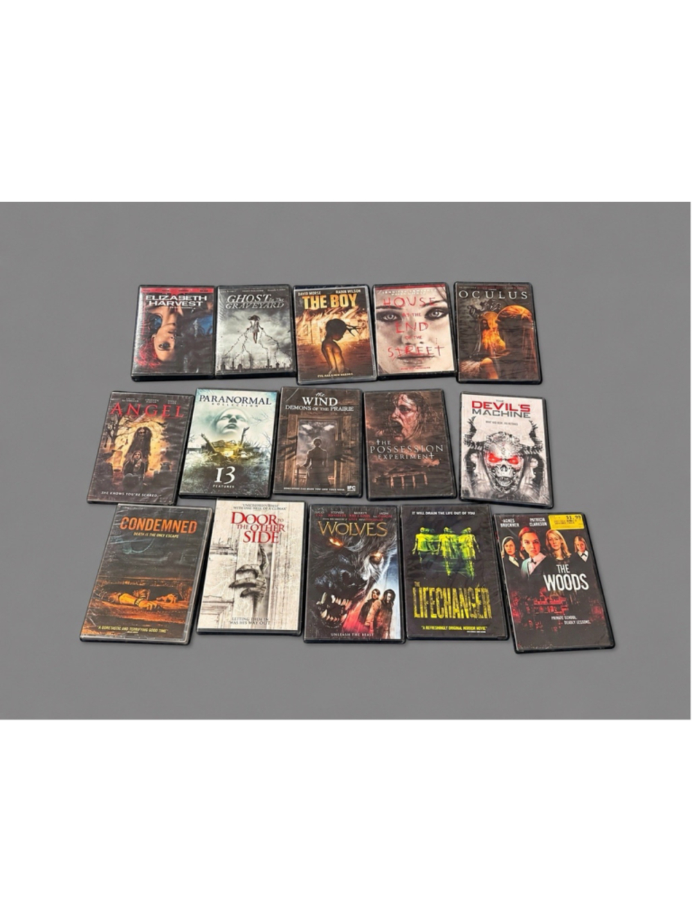 Horror DVD Lot 15 Movies Bundle Brand New Sealed Collection Scary Supernatural
